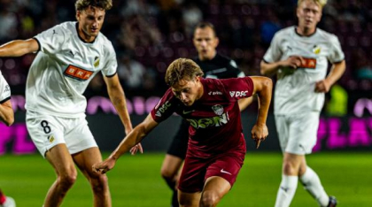 CFR Cluj a fost eliminată din Europa Conference League, după victoria cu 1-0 în faţa echipei Hacken