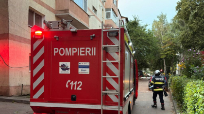 Peste 20 de intervenții ale pompierilor în București și Ilfov din cauza furtunii și viscolului