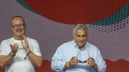 Viktor Orban, după ce a cântat „Nu plecăm de aici”, la Cluj: Ungaria este interesată de succesul economiei României