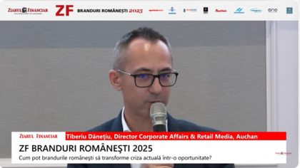 Tiberiu Dăneţiu, Director Corporate Affairs &amp; Retail Media, Auchan: Vrem să punem producătorii români în contact cu colegii din Auchan care se ocupă de listări în Franţa pentru a putea fi prezente şi mărci româneşti în magazinele de acolo