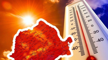 Prognoza meteo 25 iunie. Caniculă în România. Termometrele vor indica temperaturi sufocante mai ales după-amiaza