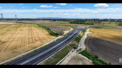 Cum arată cele mai noi imagini ale drumului expres Brăila-Galați, care face legătura cu podul de peste Dunăre