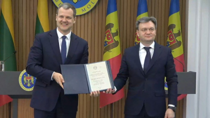 Premierul lituanian, la Chișinău: O Europă prosperă, de succes nu ar fi completă fără Rep. Moldova, Ucraina și Balcanii de Vest