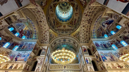 Cum arată interiorul Catedralei Naționale după înlăturarea schelelor. Patriarhul Ecumenic și Patriarhul României vor sfinți lăcașul în luna octombrie