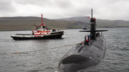 Un submarin nuclear a făcut o oprire neașteptată. Amiralul responsabil de Europa a spus că a transmis un mesaj