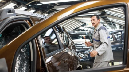Industria auto românească a scăzut cu 13% în aprilie 2025