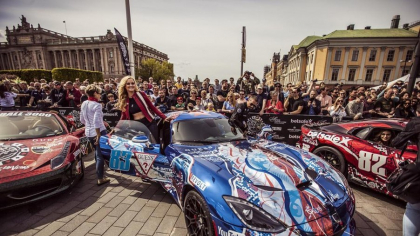 Bolizi de lux au împânzit Bucureștiul și Craiova. Gumball 3000 a adus în România cele mai scumpe mașini din lume