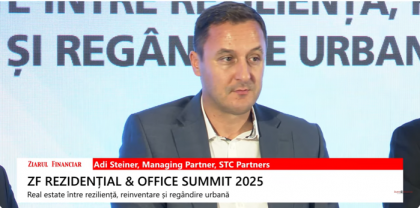 Adi Steiner, STC Partners: Vânzările sunt dictate de piaţă şi de poziţionarea proiectului. Încercăm să aducem valoare adăugată prin dezvoltări speciale, dar în acelaşi timp să menţinem preţuri similare cu ale concurenţei din zonă