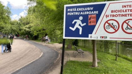 Pista de alergare din parcul IOR va fi mutată pentru că pe actuala se intră cu mașinile