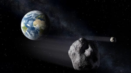 Un asteroid de dimensiuni mari a trecut la distanţa de 800.000 de kilometri de Pământ