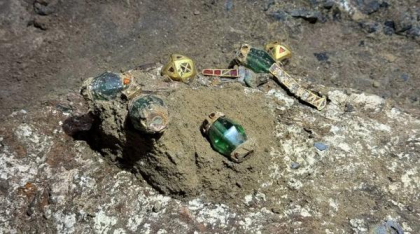 Arheologii dezgroapă o comoară ascunsă într-un mormânt alanian vechi de 2.000 de ani din Cecenia