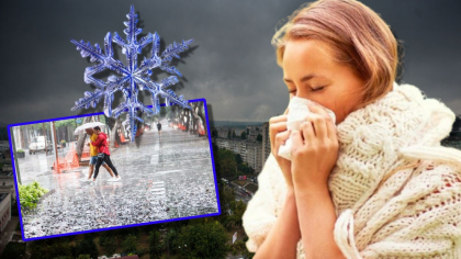 De la 40°C la doar 8°C în câteva ore! Șoc termic de proporții în România, temperaturile scad drastic în plină vară