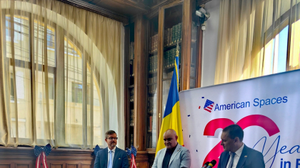 CJ Dolj a dat startul evenimentelor dedicate împlinirii a 20 de ani de la American Spaces în România