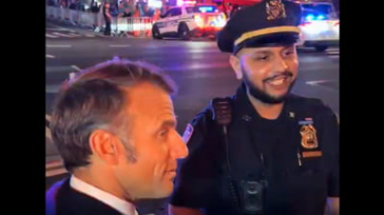 Macron, pus să meargă pe jos de Trump. Coloana oficială i-a fost blocată în New York: „Totul este închis pentru tine” VIDEO