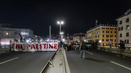 Grevă în Italia: Muncitorii portuari din Genova au blocat portul în solidaritate cu Palestina