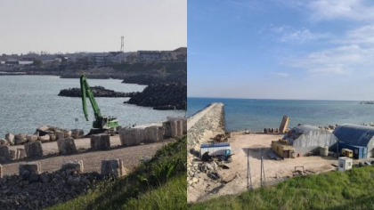 Mai mulți excavatoriști decât turiști, de 1 Mai, pe plajele de pe Litoral