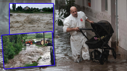Alertă de la hidrologi. Este COD GALBEN de inunțații în 17 județe din țară