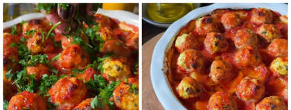 Chifteluțe de pui cu cartofi copți, rețeta care face furori de pe TikTok. Ce ingredient îi oferă preparatului un aspect inedit și un gust genial. VIDEO