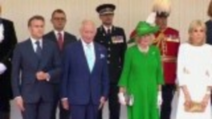 Emmanuel Macron a fost invitat de onoare la Windsor. Banchetul organizat de către regele Charles