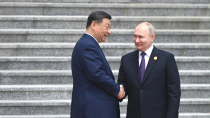 Putin, la un ceai cu Xi Jinping