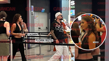 Yasmin e noua iubită a lui Florin Ristei! S-au ferit, dar au luat bilete la film, suc și popcorn împreună! Avem imaginile exclusive
