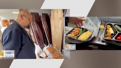 Ce a găsit Piedone la o firmă de pompe funebre din Sectorul 3: ”Pachetele cu mâncare nu se pun lângă mort!”