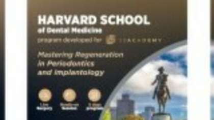 (P) Harvard lansează pentru 32Academy un program avansat în chirurgie parodontală și implantologie