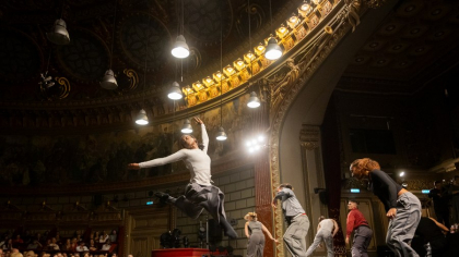 Bach + break dance = love