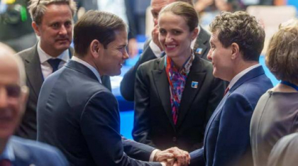 Oana Țoiu se întâlnește cu secretarul de stat american, Marco Rubio. Ministra de Externe e în vizită în SUA