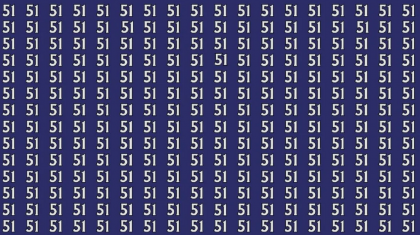 Iluzie optică virală | Doar cei cu ochi de vultur găsesc numerele inversate 13 și 15 din imagine, în 7 secunde!
