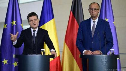 Nicușor Dan la Berlin: Aliați în fața războiului hibrid
