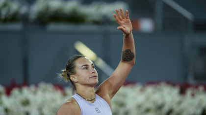 Sabalenka, eliminată la Roma după ce a răspuns urât unui fan