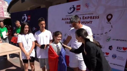 Alexandria, capitala distracţiei şi a aventurii urbane. Concurenţii de la "Treasure Hunt" au avut probe pe un traseu de 4 kilometri