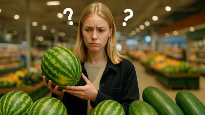 Cum să alegi cel mai dulce pepene verde? Trucuri folosite de vânzătorii de fructe