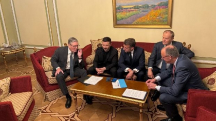Ce i-au transmis liderii europeni și Volodimir Zelenski lui Donald Trump, de la Kiev: „O convorbire fructuoasă”