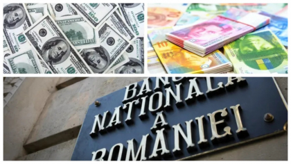Curs BNR 20 mai 2025. Ce cotaţii aveau euro, dolarul şi aurul la prima oră