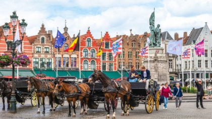Turiștii din Bruges distrug o parte valoroasă a patrimonuiului orașului: „Cerem respect”