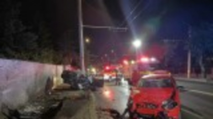 Accident rutier în Cluj. O femeie de 60 de ani și un tânăr de 25 de ani au ajuns la spital