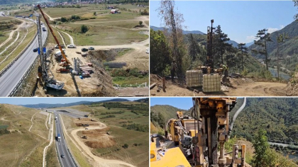 A fost emisă autorizația pentru lucrările la tunelul de aproape un kilometru de pe Autostrada Sibiu-Pitești