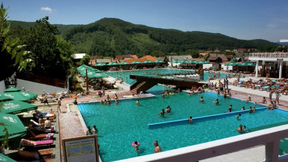Ștrandul din Praid se redeschide de la 1 iulie 2025. Se fac lucrări de amenajare pentru redeschidere