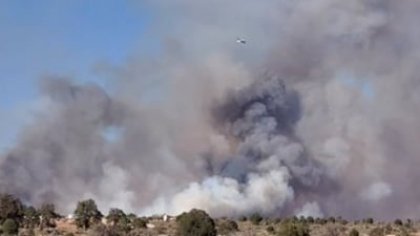 Turiști evacuați de urgență în urma unui incendiu în Marele Canion. De la ce a pornit FOTO VIDEO