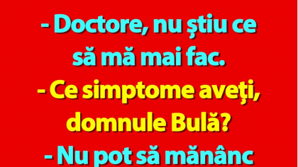 BANC | Diagnosticul lui Bulă