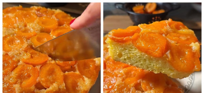 Cum poți folosi caisele care ți-au rămas în frigider? Prăjitura gustoasă de vară, care se prepară cu doar câteva ingrediente. VIDEO