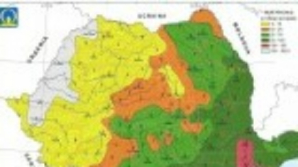 Harta care arată cât de mult a plouat în timpul ciclonului Barbara. Unde au fost cantități de precipitații fără precedent