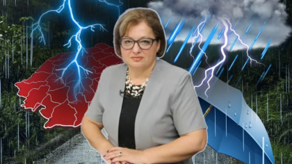 EXCLUSIV Florinela Georgescu, director ANM, anunță o noapte cu temperaturi tropicale urmată de o inversiune termică: „Ne așteptăm la intensificări are vântului, să avem vijelii”