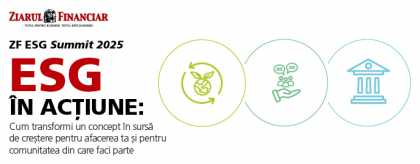 Urmează ZF ESG Summit, pe 19 mai.  Cum transformi un concept în sursă de creştere pentru afacerea ta şi pentru comunitatea din care faci parte?
