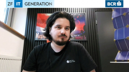 ZF IT Generation. Robert Ihnatişin, cofondator şi CTO al Orbital Matter, care dezvoltă imprimante 3D care creează diverse lucruri în spaţiu: Pregătim primele demonstraţii de imprimare 3D direct în spaţiu. Avem două lansări programate pentru anul viitor