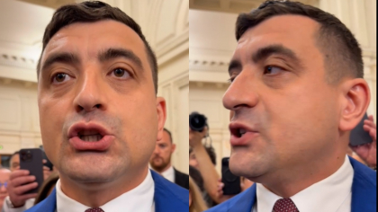 George Simion, turbat la tribuna Parlamentului, a început să recite din Scrisoarea a III-a: „Prea v-ați arătat arama sfâșiind această țară / Prea făcurăți neamul nostru de rușine și ocară”. Liderul AUR a avut cuvinte dure la adresa Coaliției: „Nu vă mai satură Dumnezeu”