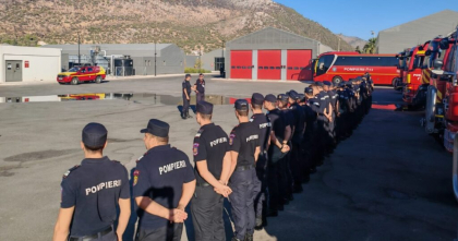 Romanian firefighters successfully completed their support mission in Greece