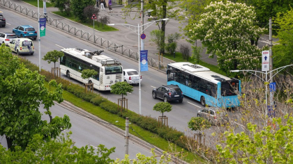 Bandă unică pentru autobuze pe Bd. Carol I. Măsuri noi de circulație în București
